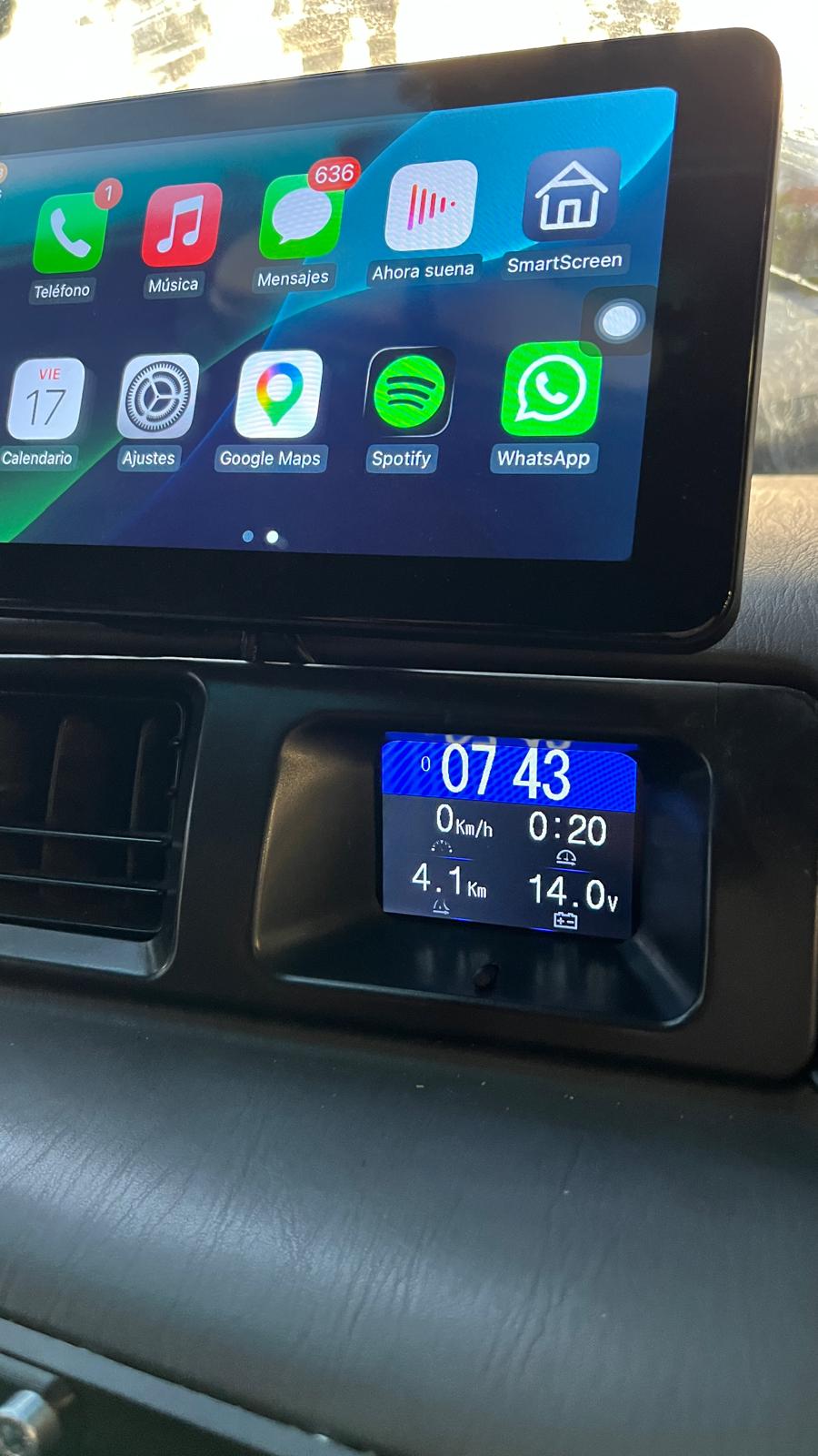 Pantalla multifunción para Toyota land cruiser j8
