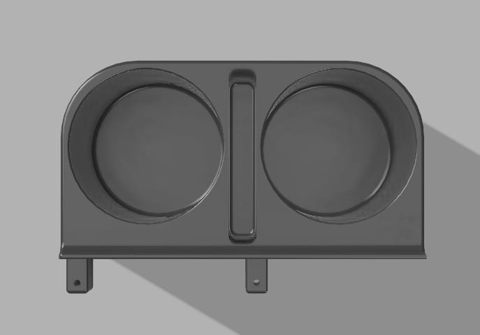 Posavasos lateral consola central Toyota Land Cruiser j8